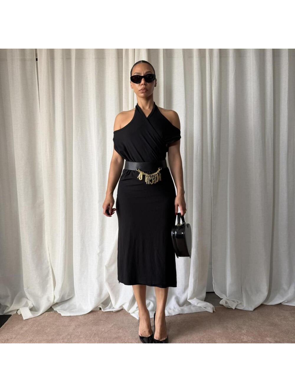 Frankie Shop Women's Black Dress